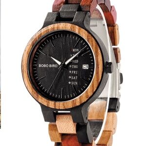 Bobo Bird Wooden Women’s Zebra Watch